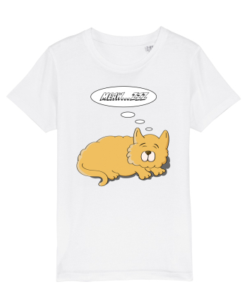 Pisica somnorasă Meaw... zzz White