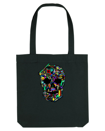Craniu colorat - Fii unic Black