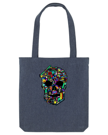 Craniu colorat - Fii unic Midnight Blue