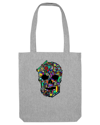 Craniu colorat - Fii unic Heather Grey