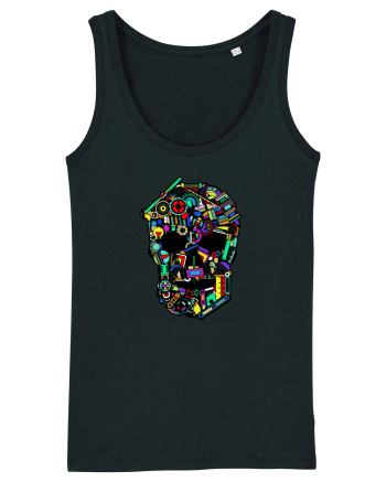 Craniu colorat - Fii unic Black