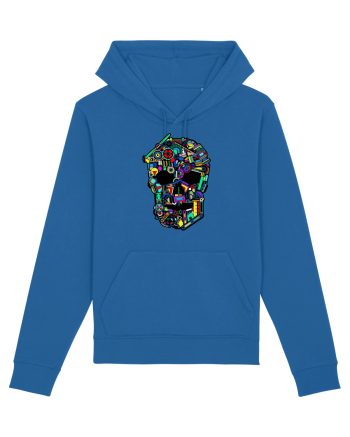 Craniu colorat - Fii unic Royal Blue