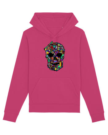 Craniu colorat - Fii unic Raspberry