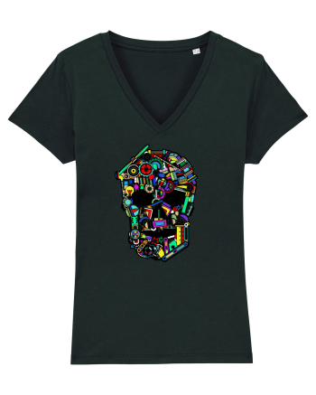 Craniu colorat - Fii unic Black