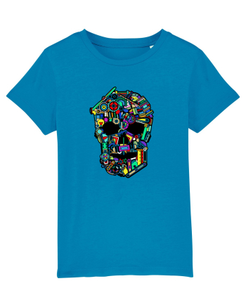Craniu colorat - Fii unic Azur