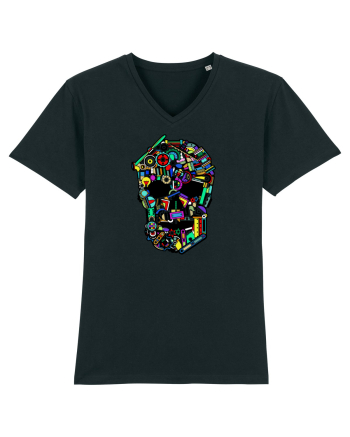 Craniu colorat - Fii unic Black