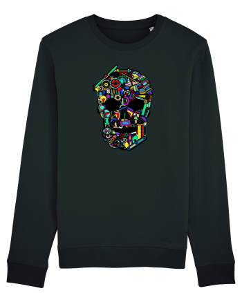 Craniu colorat - Fii unic Black
