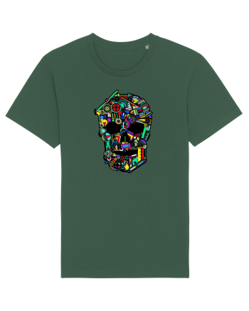 Craniu colorat - Fii unic Bottle Green