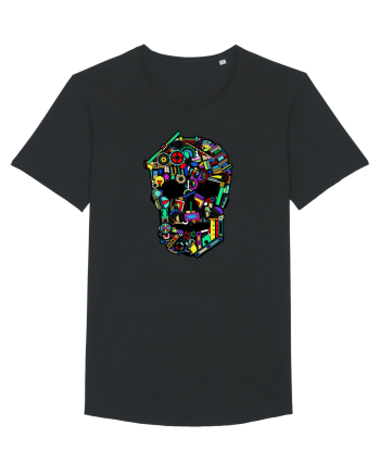 Craniu colorat - Fii unic Black
