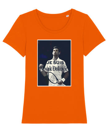 novak dokovic Bright Orange