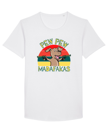 Pew Pew Dog White