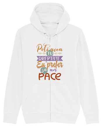 Prefer să am pace White