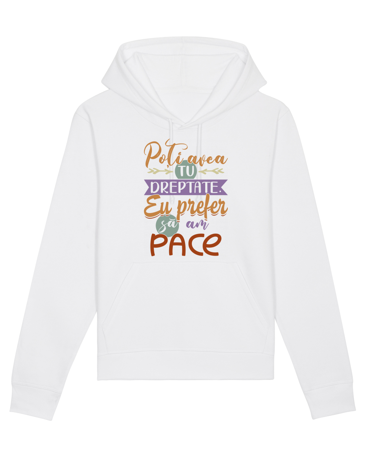 Hanorac Unisex Drummer White