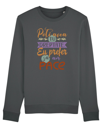 Prefer să am pace Anthracite