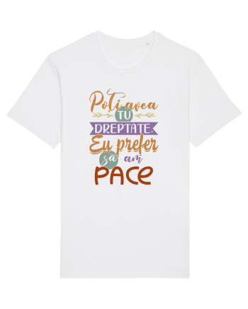 Prefer să am pace White