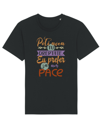 Prefer să am pace Black