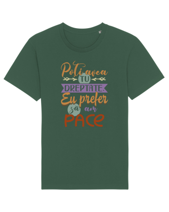 Prefer să am pace Bottle Green