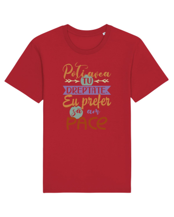 Prefer să am pace Red
