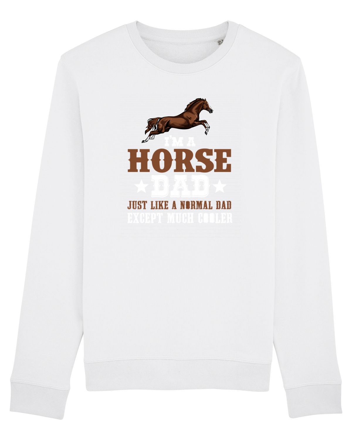 Bluză mânecă lungă Unisex Rise White