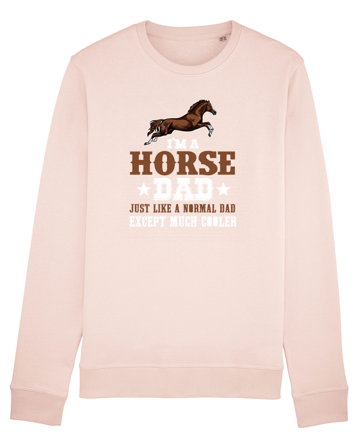 Bluză mânecă lungă Unisex Rise Candy Pink