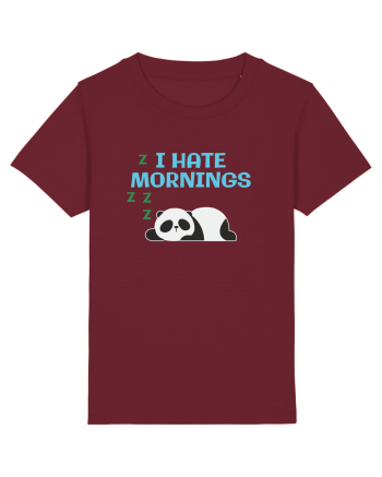 MORNINGS Burgundy
