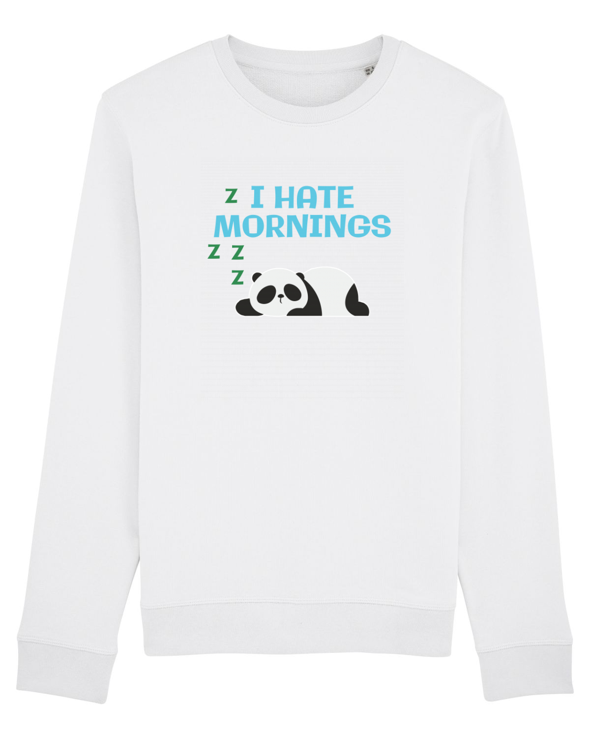 Bluză mânecă lungă Unisex Rise White