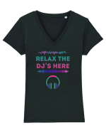 DJ Tricou mânecă scurtă guler V Damă Evoker