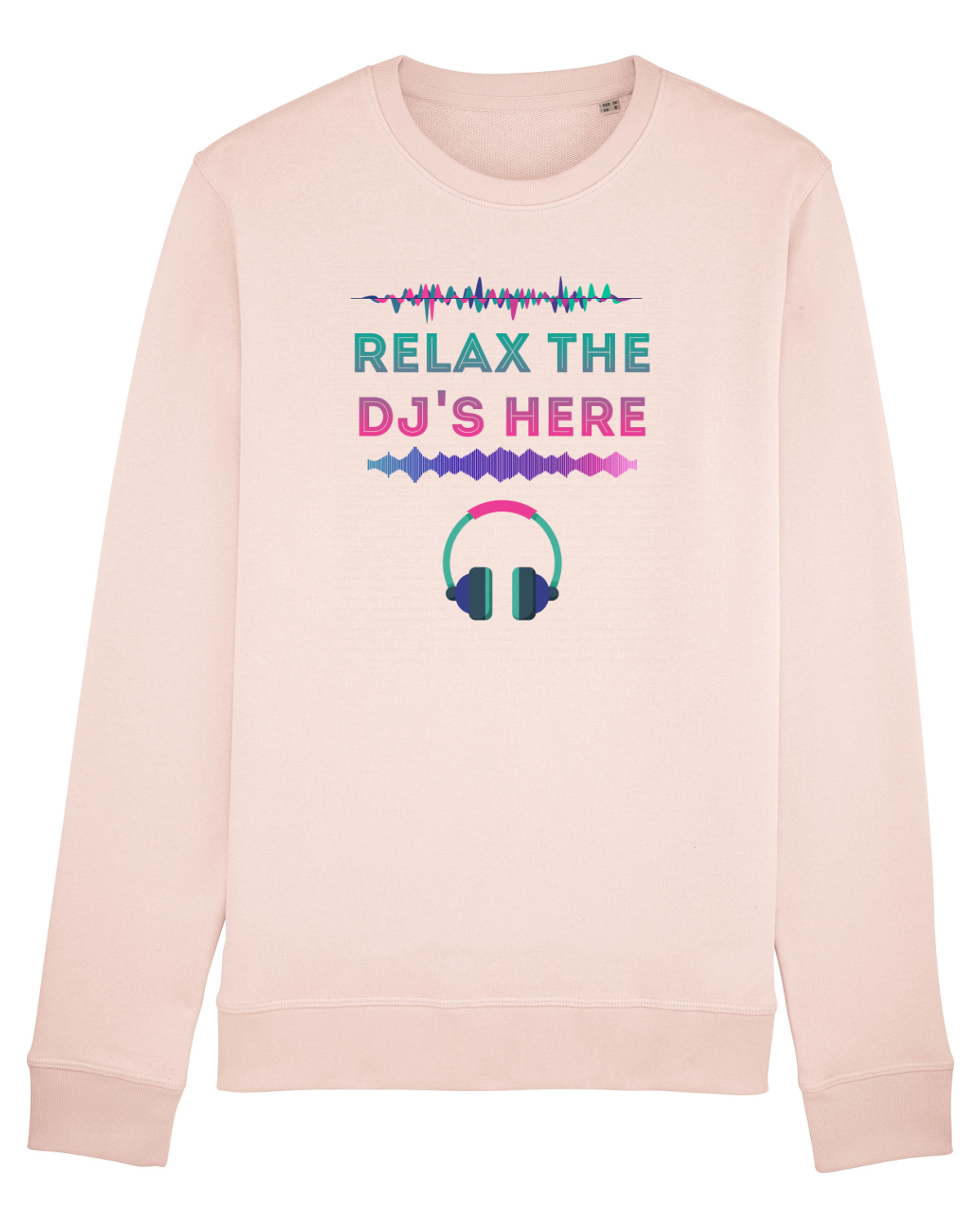 Bluză mânecă lungă Unisex Rise Candy Pink