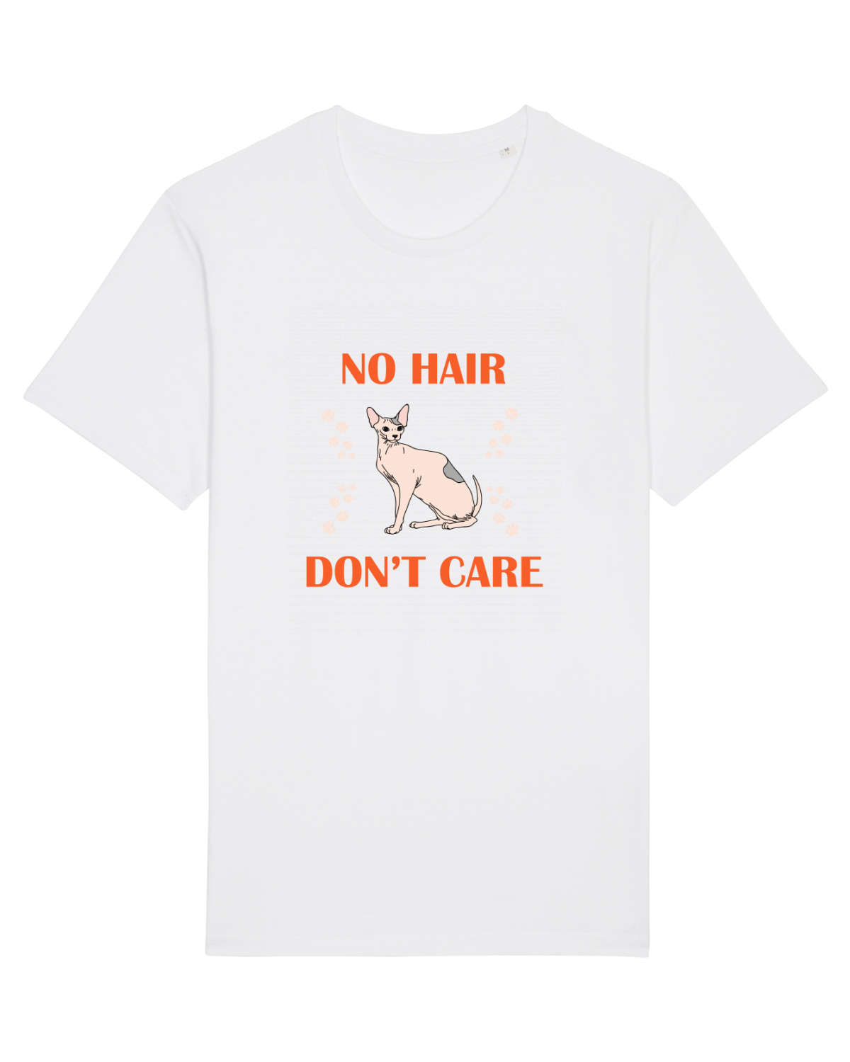 Tricou mânecă scurtă Unisex Rocker White