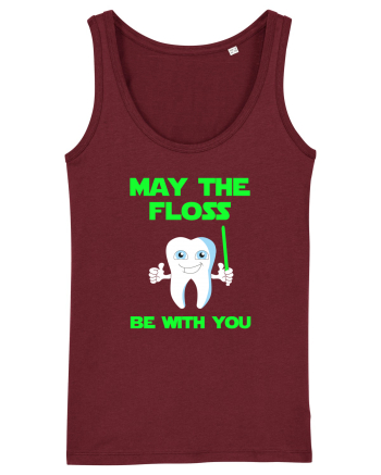 FLOSS TEETH Burgundy