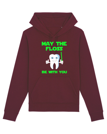 FLOSS TEETH Burgundy