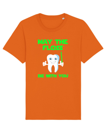 FLOSS TEETH Bright Orange
