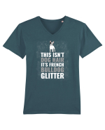 FRENCH BULLDOG Tricou mânecă scurtă guler V Bărbat Presenter