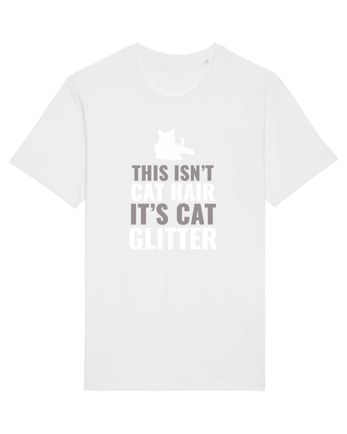 Tricou mânecă scurtă Unisex Rocker White