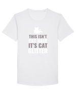 CAT Tricou mânecă scurtă guler larg Bărbat Skater
