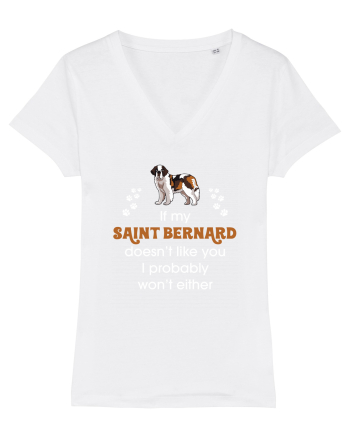 SAINT BERNARD White