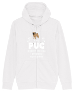 PUG Hanorac cu fermoar Unisex Connector