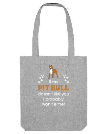 PIT BULL  Heather Grey