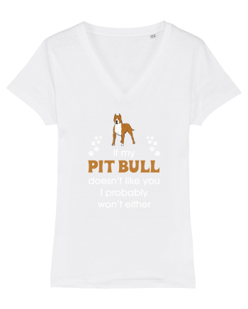 PIT BULL  White