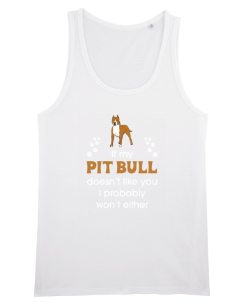 PIT BULL  White