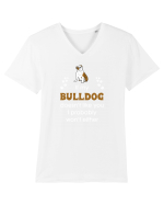 BULLDOG Tricou mânecă scurtă guler V Bărbat Presenter