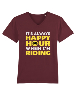 MOTORCYCLE Tricou mânecă scurtă guler V Bărbat Presenter