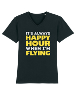 DRONA Tricou mânecă scurtă guler V Bărbat Presenter