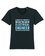 ELECTRICAL ENGINEER Tricou mânecă scurtă guler V Bărbat Presenter