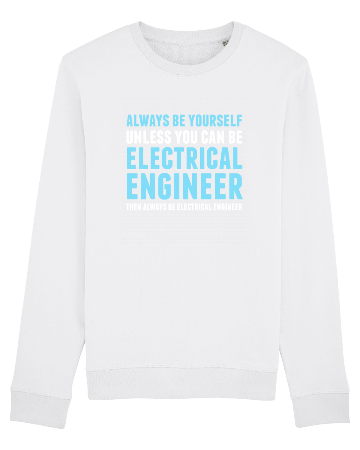 Bluză mânecă lungă Unisex Rise White