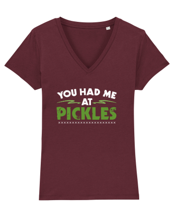 PICKLES Burgundy