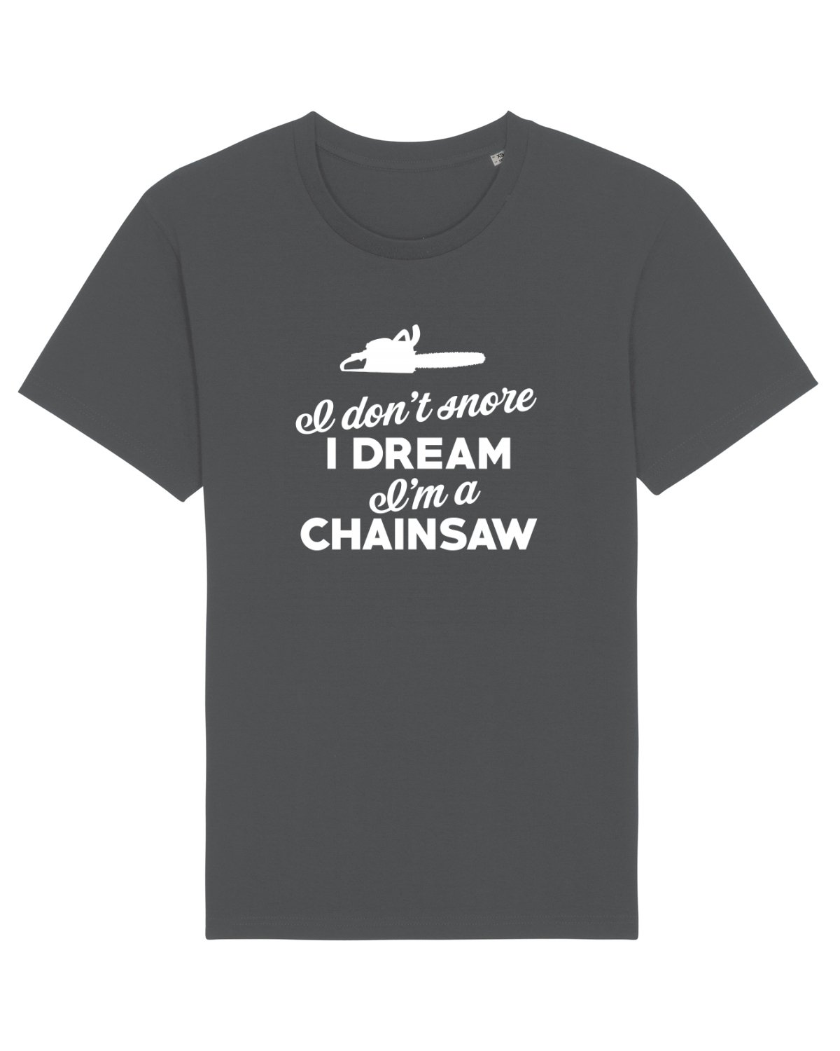 Tricou mânecă scurtă Unisex Rocker Anthracite