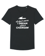 SNORE Tricou mânecă scurtă guler larg Bărbat Skater