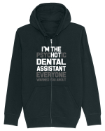 DENTAL ASSISTANT Hanorac cu fermoar Unisex Connector