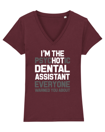 DENTAL ASSISTANT Burgundy